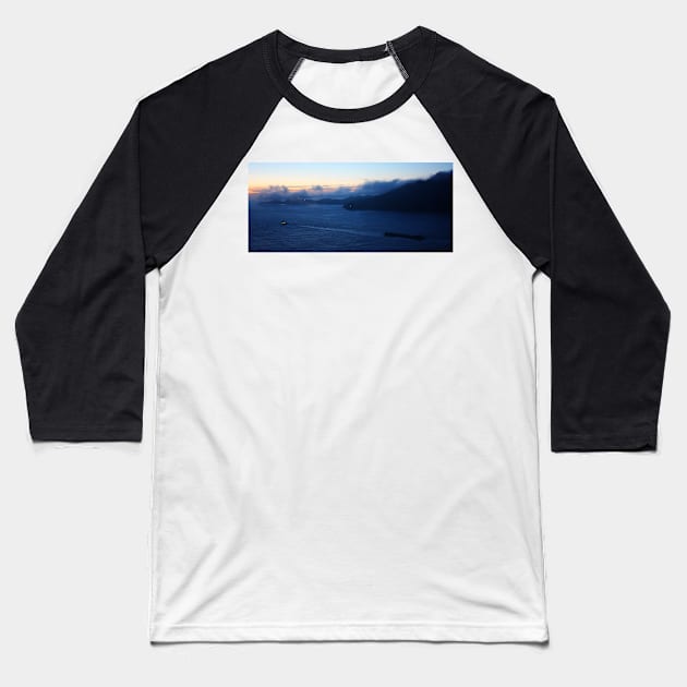 Lead Me Out. Exit From San Francisco Bay. 2011 Baseball T-Shirt by IgorPozdnyakov